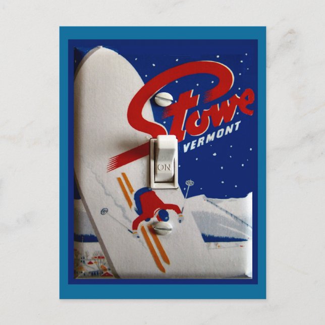 Carte Postale Stowe, Vermont (Devant)