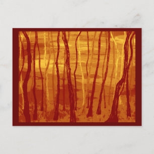 Carte Postale strange forest
