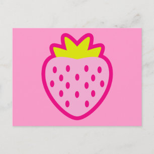 CARTE POSTALE STRAWBERRY