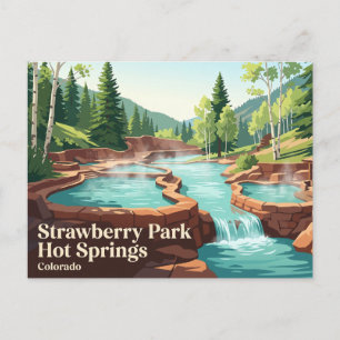 Carte Postale Strawberry Park Hot Springs États-Unis