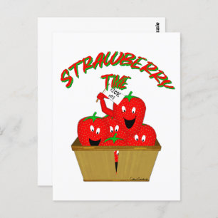 Carte Postale Strawberry Time !