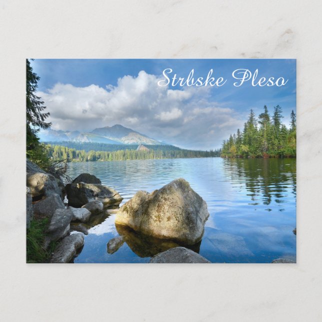 Carte postale Strbske Pleso (Devant)