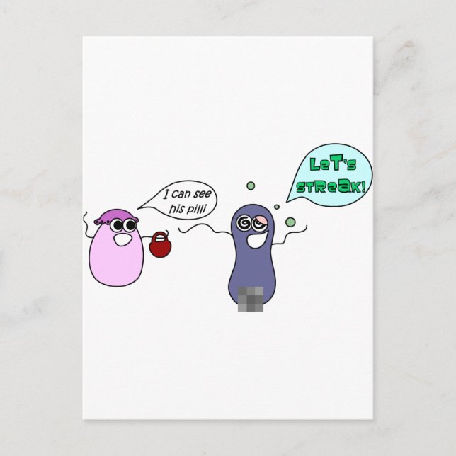 Carte Postale Streak (Devant)