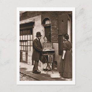 Carte Postale Street Doctor, 1876-77 (bois)