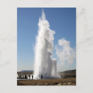 Carte Postale Strokkur- Geyser en Islande
