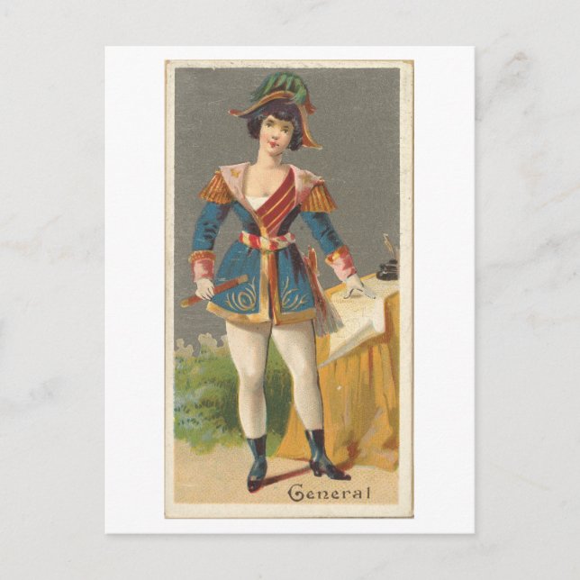 Carte Postale Strong Women Series #11 : Vintage général (Devant)