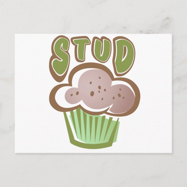 Carte Postale Stud Muffin (Devant)