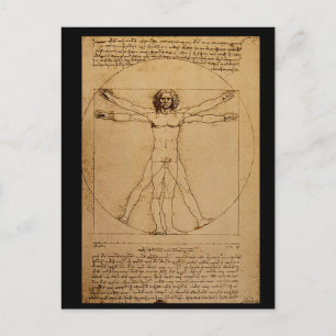 Carte Postale Studio del Corpo Umano_Studies des maîtres