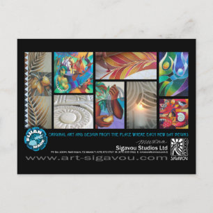 CARTE POSTALE STUDIOS SIGAVOU