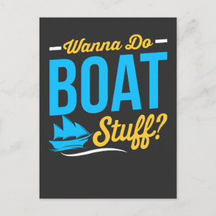Carte Postale Stuff de bateau