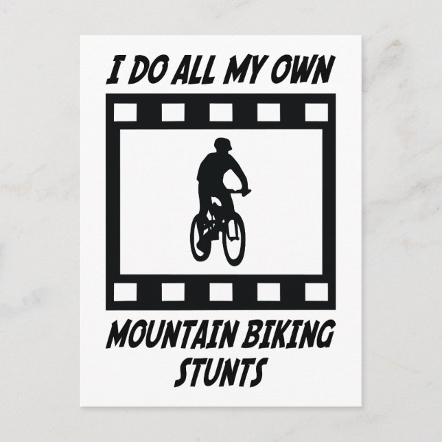 Carte Postale Stunts VTT (Devant)