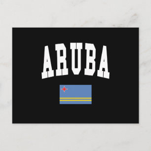 Carte Postale Style Aruba