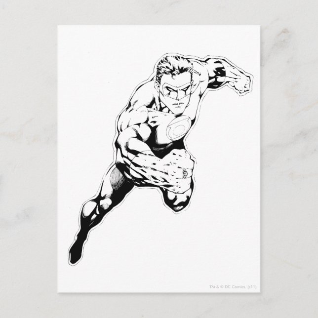 Carte Postale Style comique - Swift Jump, noir et blanc (Devant)