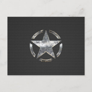 Carte Postale Style de fibre de carbone de la balise Vintage Sta