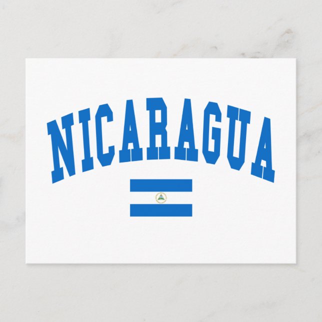 Carte Postale Style Nicaragua (Devant)