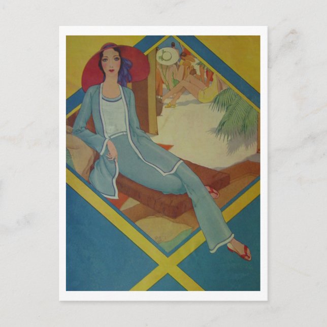 Carte Postale Style vintage 1931 (Devant)