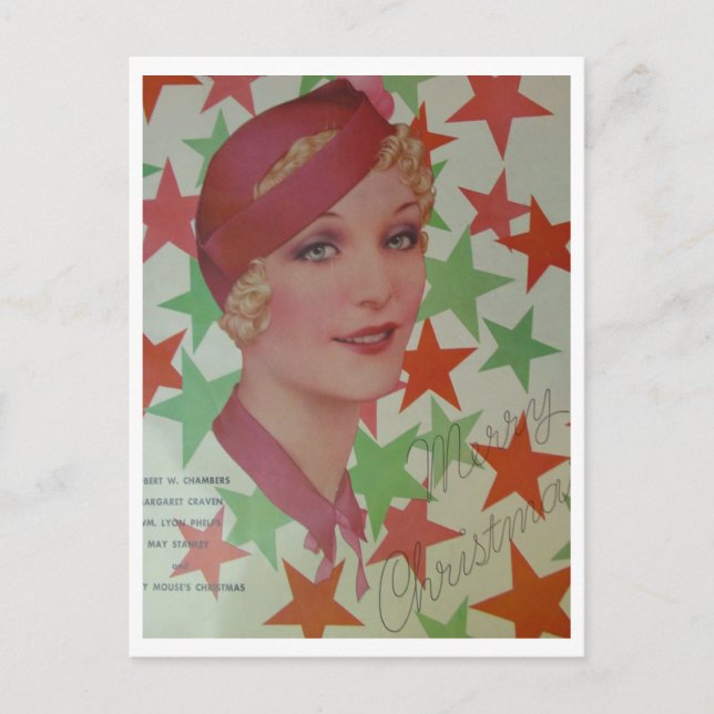 Carte Postale Style vintage 1932 (Devant)