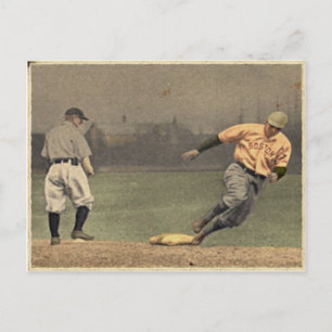 Carte postale Style Vintage de baseball