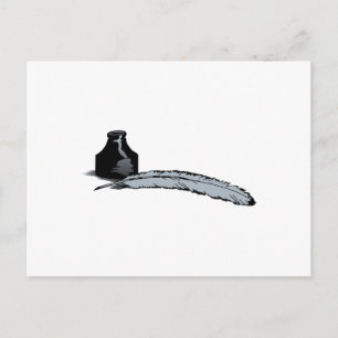 Carte Postale Stylet et encre