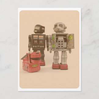 Carte Postale Suburbia des robots