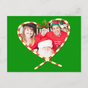 Carte Postale Sucre de canne Coeur de votre photo