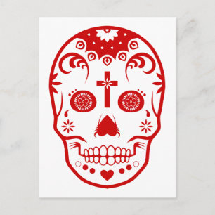 Carte Postale sucre skullz : 2