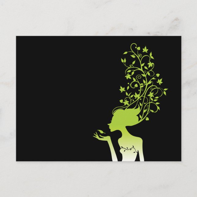 Carte Postale sucre vert (Devant)