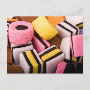 Carte postale Sucres Licorice