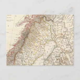 Carte Postale Suède & Norvège, Nord, Russie