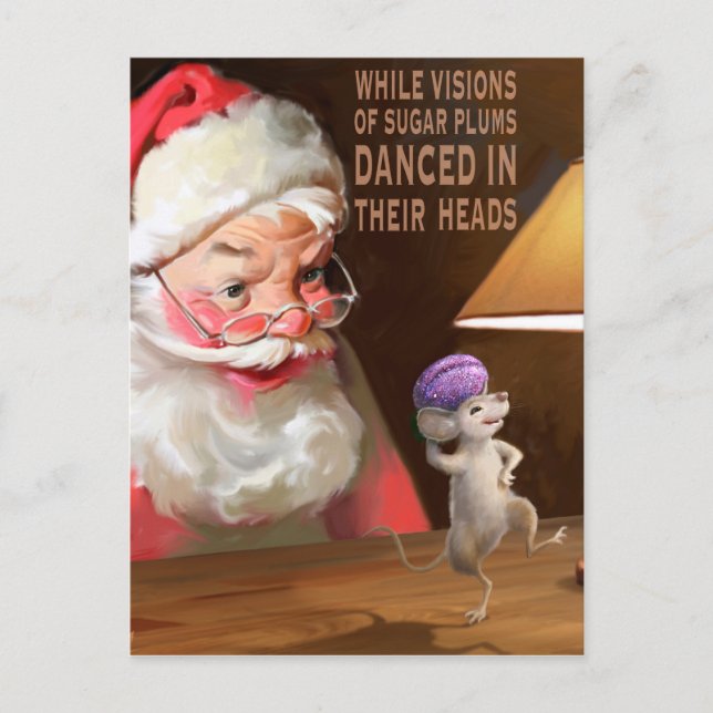 Carte Postale Sugar Plums (Devant)