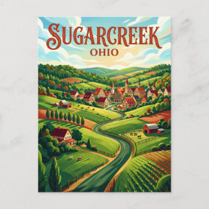 Carte Postale Sugarcreek USA