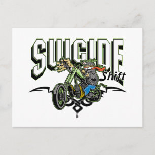 Carte Postale Suicide Biker