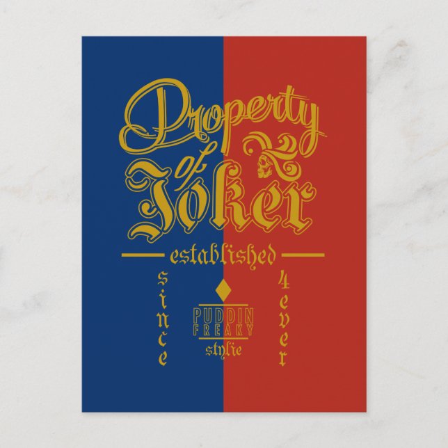 Carte Postale Suicide Squad | Freaky (Devant)