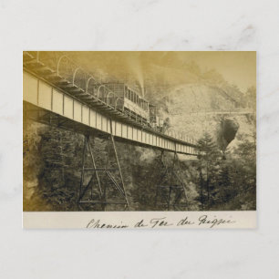 Carte Postale Suisse 1908, Rigibahn, Vitznau