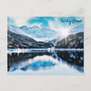 Carte Postale Suisse Alpes alpines photo de voyage