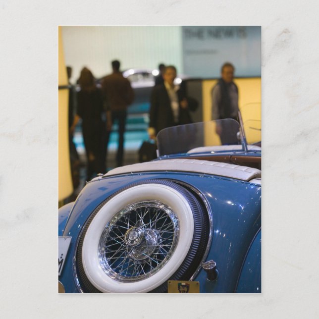 Carte Postale SUISSE, GENÈVE : 75e Auto 7 Genève (Devant)