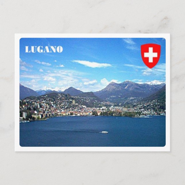 Carte Postale Suisse - Lugano - (Devant)