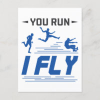 Suivi et champ Long Jump Vous Exécutez I Fly