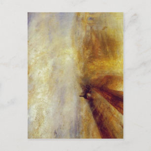 Carte Postale Sumario J. M. W. Turner - Pluie, vapeur et vitesse