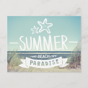 Carte Postale Summer Beach Paradise
