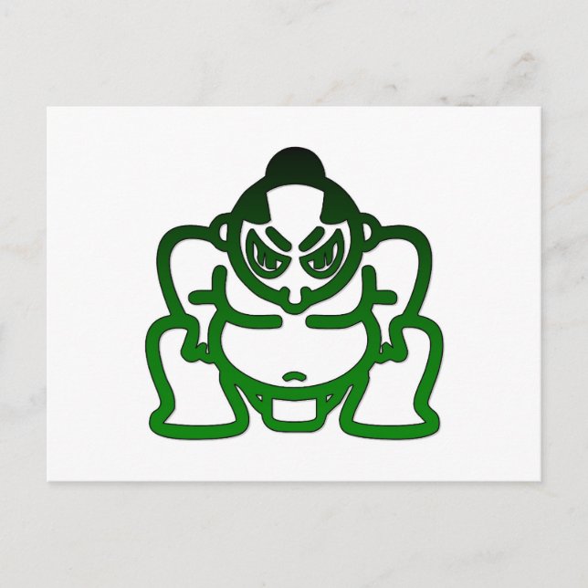 Carte Postale Sumo (Devant)
