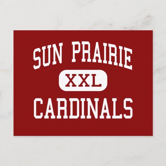 Carte Postale Sun Prairie - Cardinaux - High - Sun Prairie (Devant)