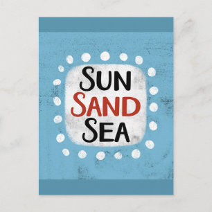 Carte postale Sun Sand Sea