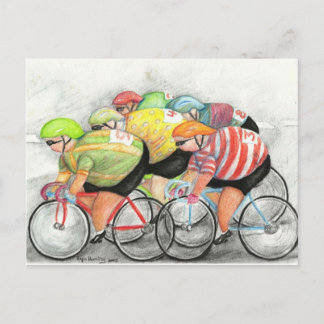 Carte postale Sunday Ride, par Lyn Hurring