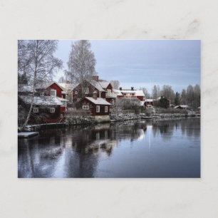 Carte Postale Sundborn, Suède