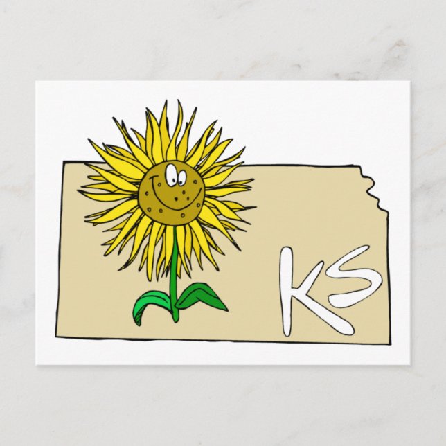 Carte Postale Sunflower (Devant)