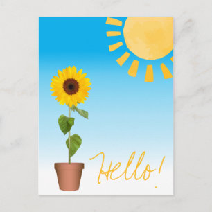 Carte postale Sunflower