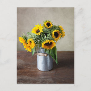 Carte Postale Sunflowers