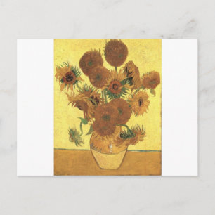 Carte Postale Sunflowers par Van Gogh