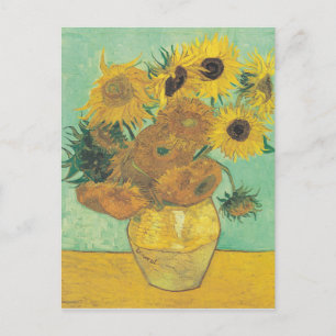 Carte Postale Sunflowers par Vincent Van Gogh